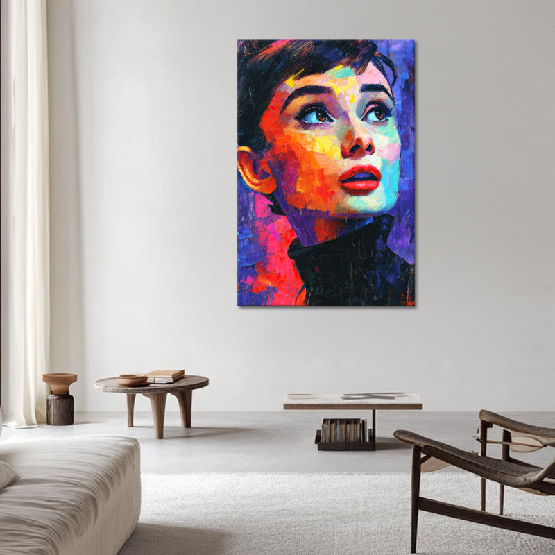 Gemälde Audrey Hepburn