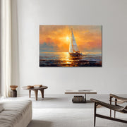 Segelboot auf See II