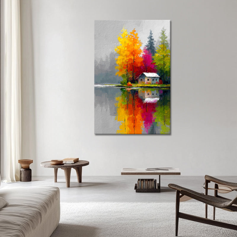 Landschaft Haus am Meer