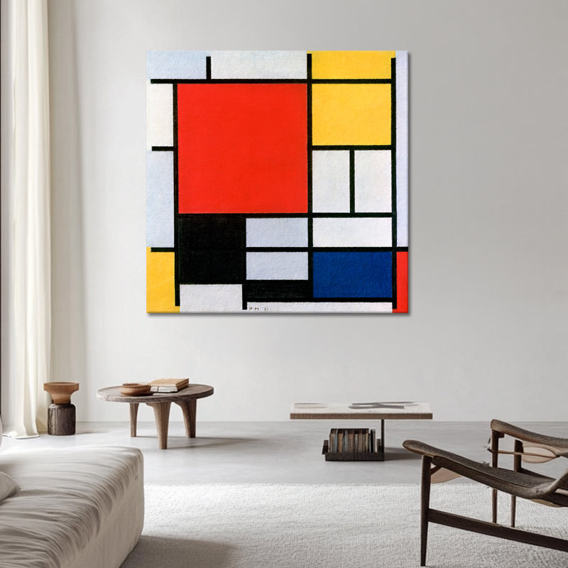 die 7 Farbkontraste - Piet Mondrian
