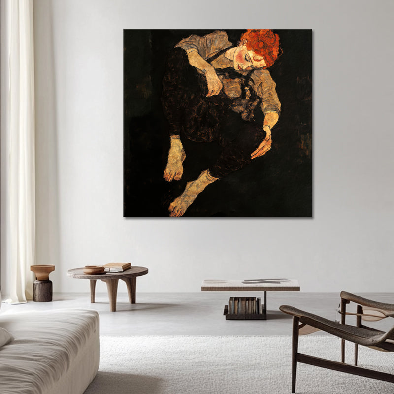 Eingeschlossener Körper - Egon Schiele (Inspiration)