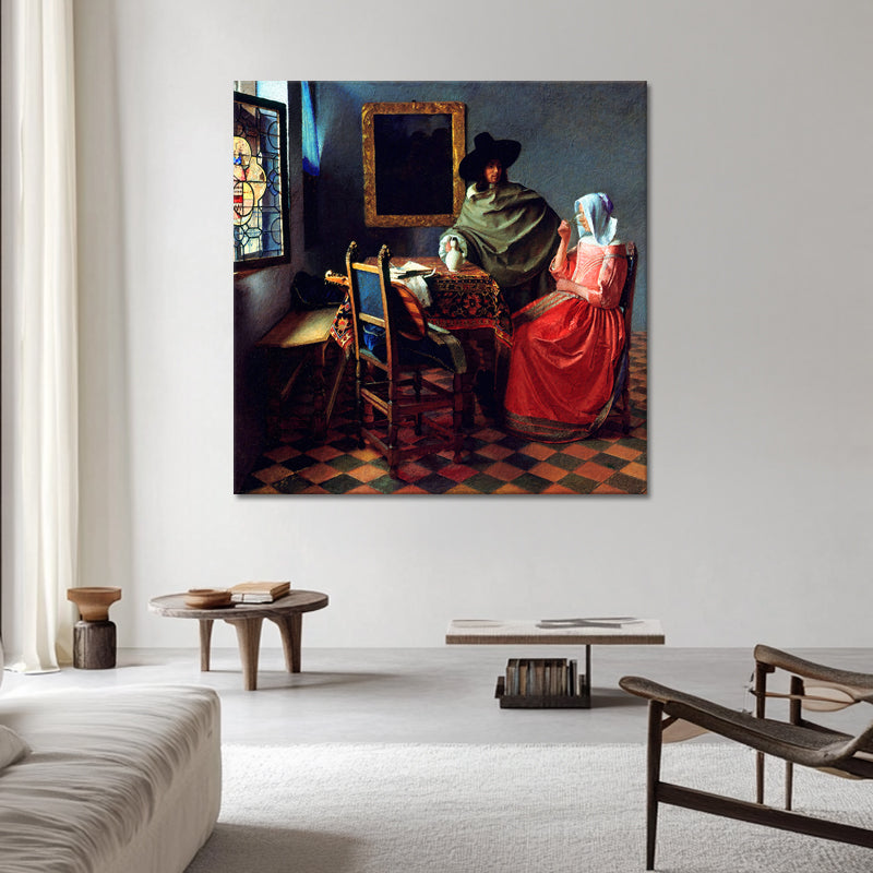 Das Weinglas - Johannes Vermeer