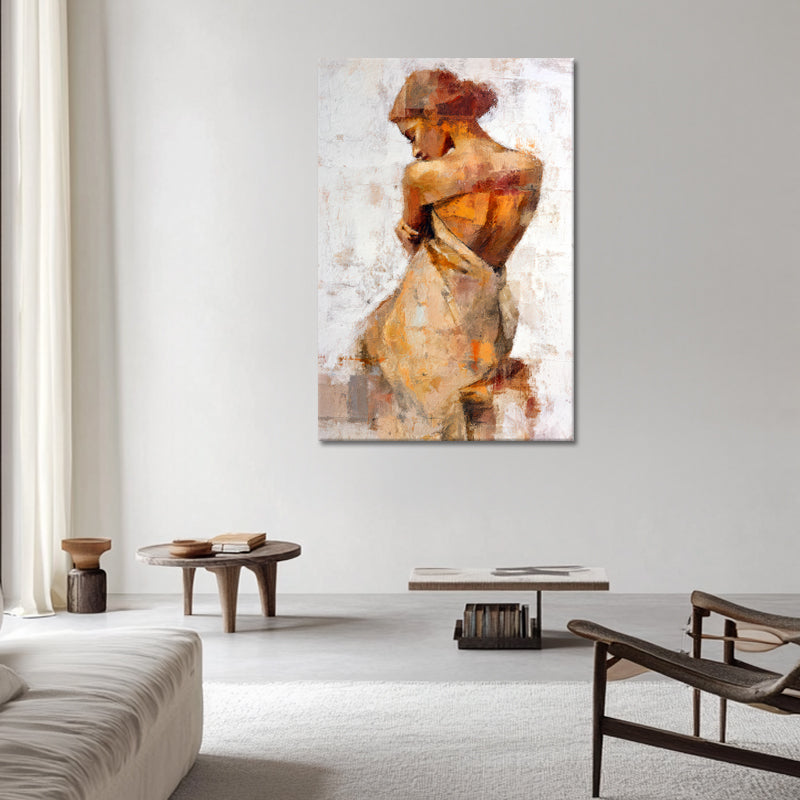 Sitzende Frau von hinten II