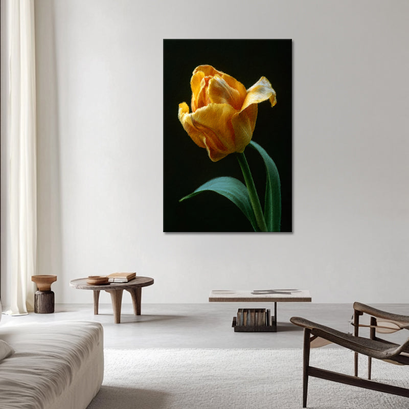Gelbe Tulpe