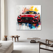 Roter Mercedes-AMG GT