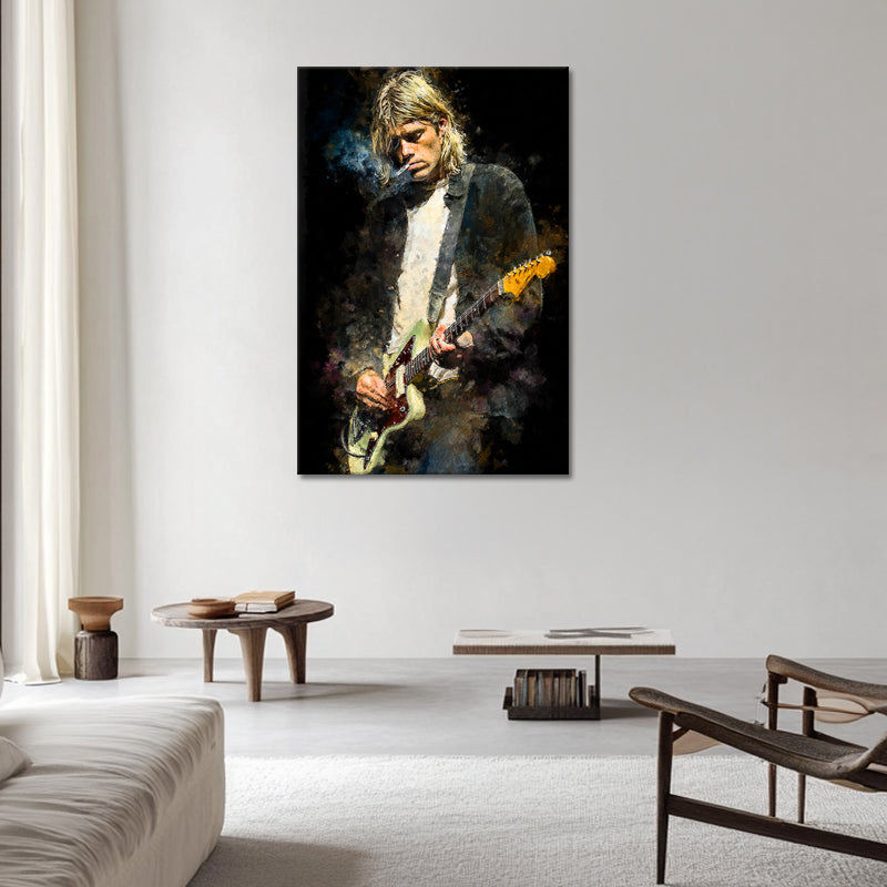 Porträt Kurt Cobain