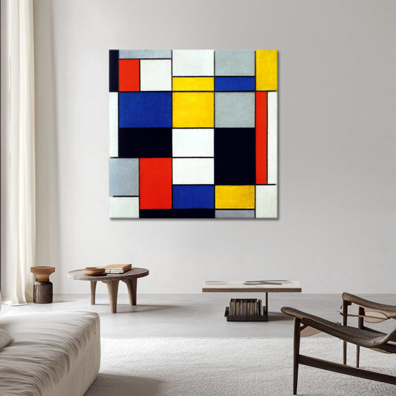 die 7 Farbkontraste II - Piet Mondriaan