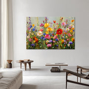 Wildblumenwiese Gemälde II