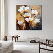 Gemälde Weiße Blumen