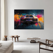 Lamborghini Aventador Gemälde