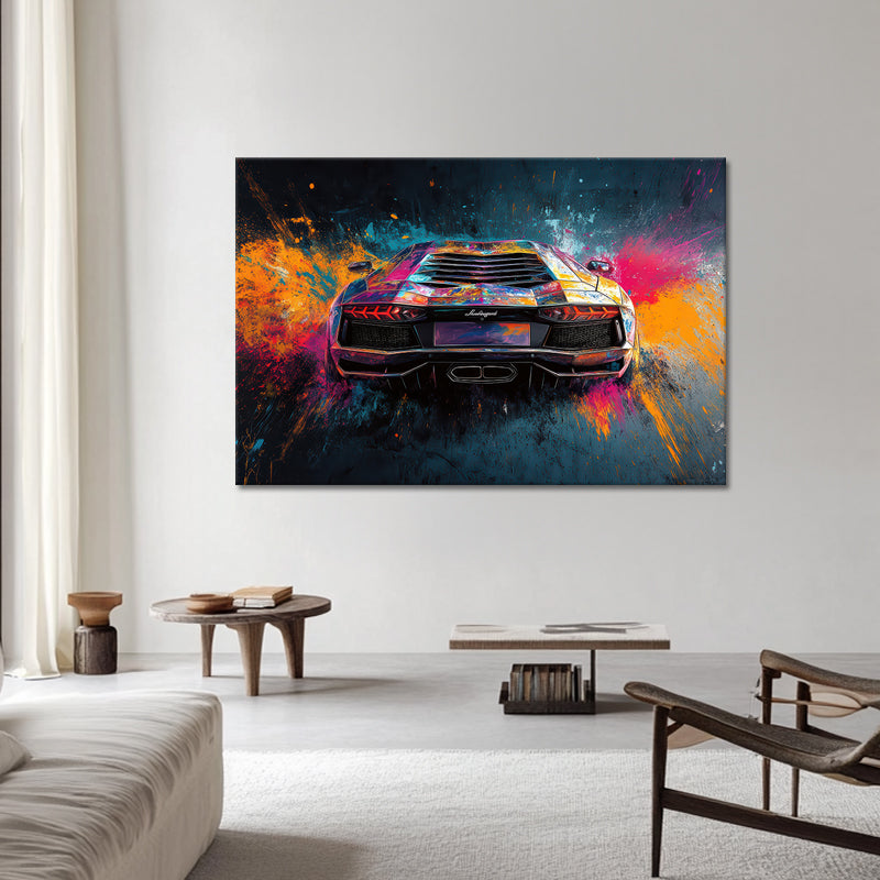 Lamborghini Aventador Gemälde