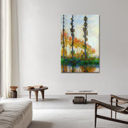 Drei Bäume im Herbst - Monet