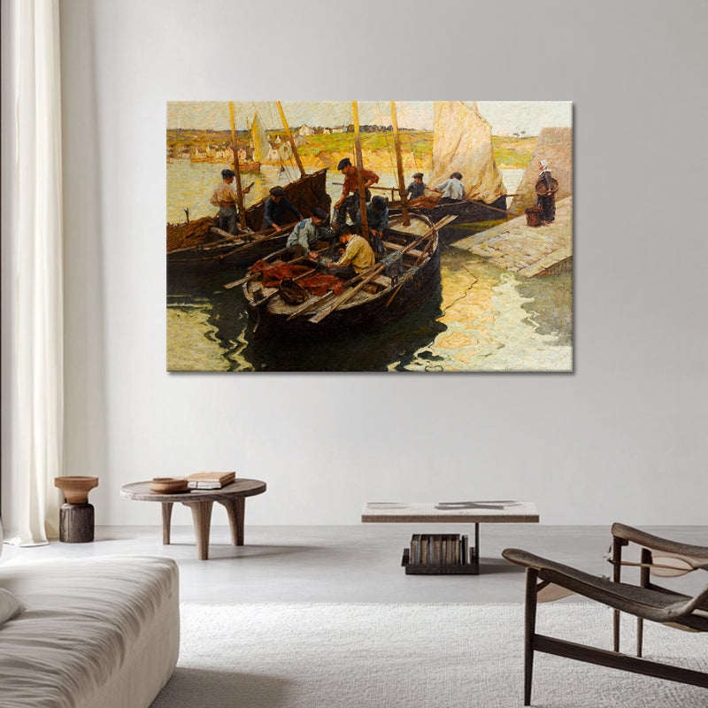 Abend in Concarneau – Terrick John Williams