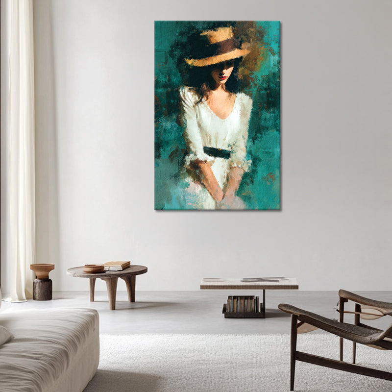 Frau mit Hut – Modern