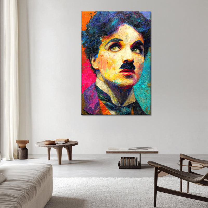 Gemälde Charlie Chaplin