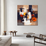 Abstrakte Kunst in Farbe