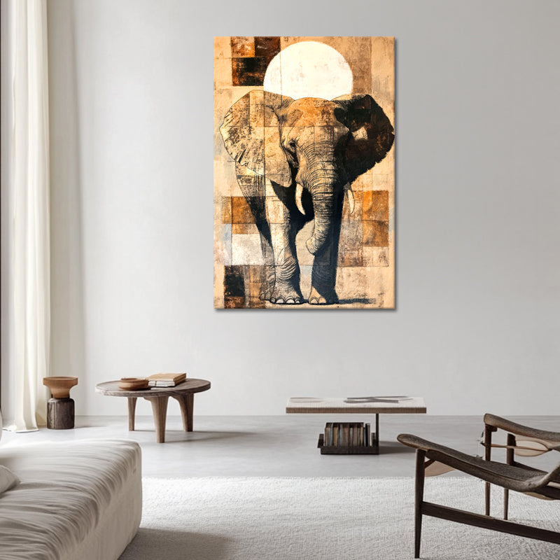 Geometrischer Elefant