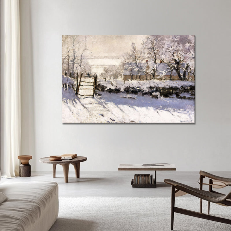 Die Elster - Claude Monet