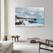Der Strand von Sainte-Adresse - Claude Monet