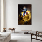Stilvoller Gorilla