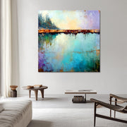 Landschaft in Licht und Linie