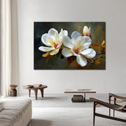 Magnolien-Kunstwerk