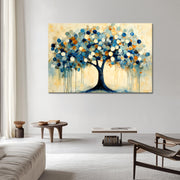 Abstraktes Baum-Kunstwerk