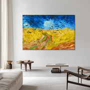 Weizenfeld mit Krähen - Van Gogh