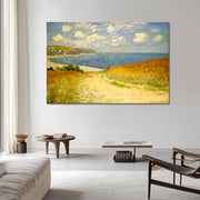 Pfad durch die Kornfelder bei Pourville - Monet