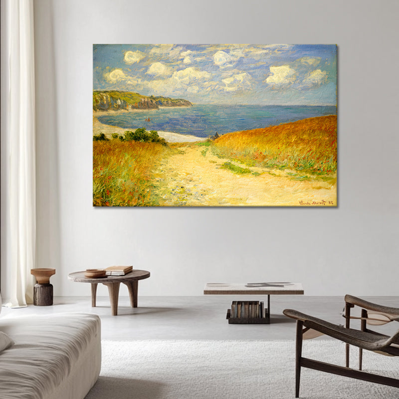 Pfad durch die Kornfelder bei Pourville - Monet