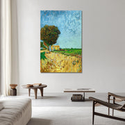 Ein Weg bei Arles - Van Gogh