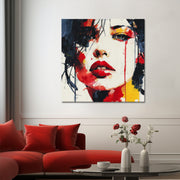 Rote Lippen