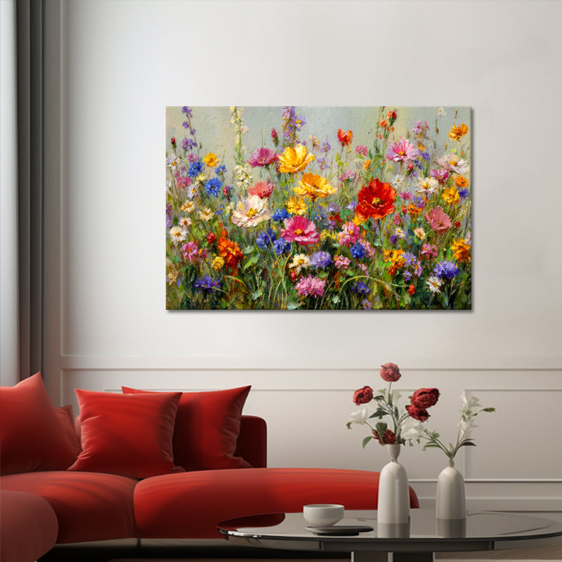 Wildblumenwiese Gemälde II