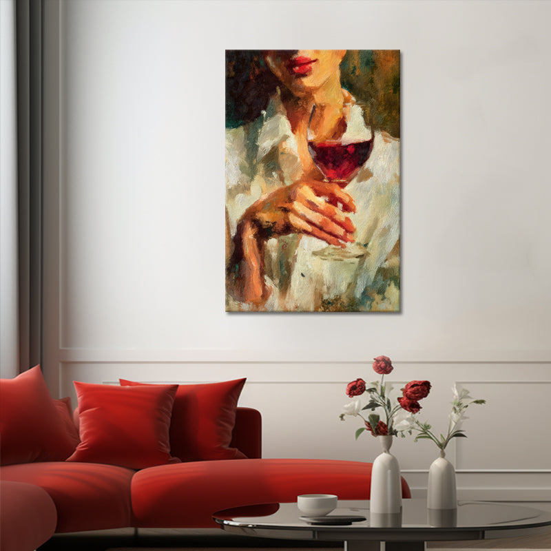 Weibliche Weinwelt