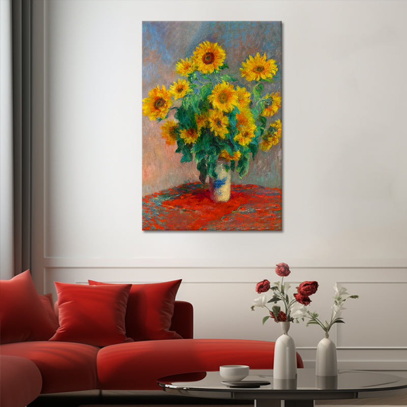 Sonnenblumenstrauß – Monet