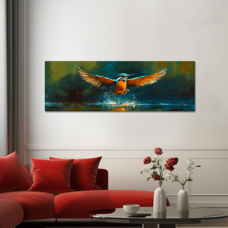Eisvogel-Kunstgemälde