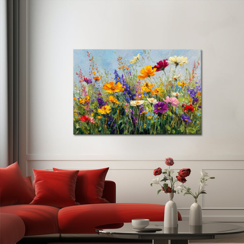 Feld voller Blumen Kunst