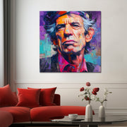 Keith Richards Kunstporträt