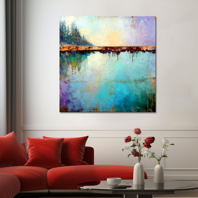 Landschaft in Licht und Linie