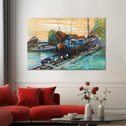 Trockendock bei Durgerdam – Piet Mondriaan