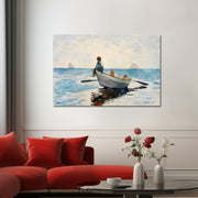 Jungen im Dory-Boot – Winslow Homer