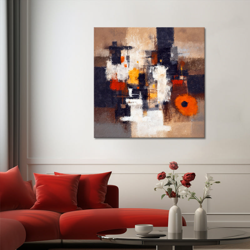 Abstrakte Kunst in Farbe