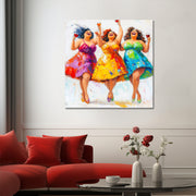 Dicke-Damen-Trio