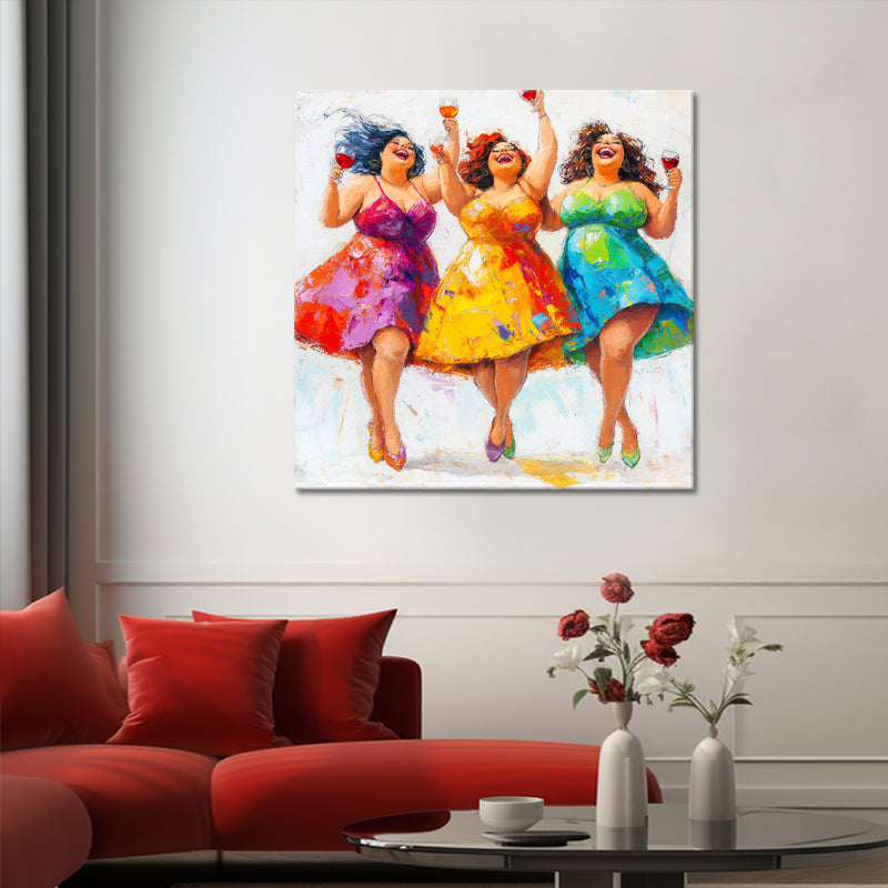 Dicke-Damen-Trio
