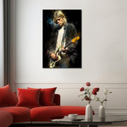 Porträt Kurt Cobain