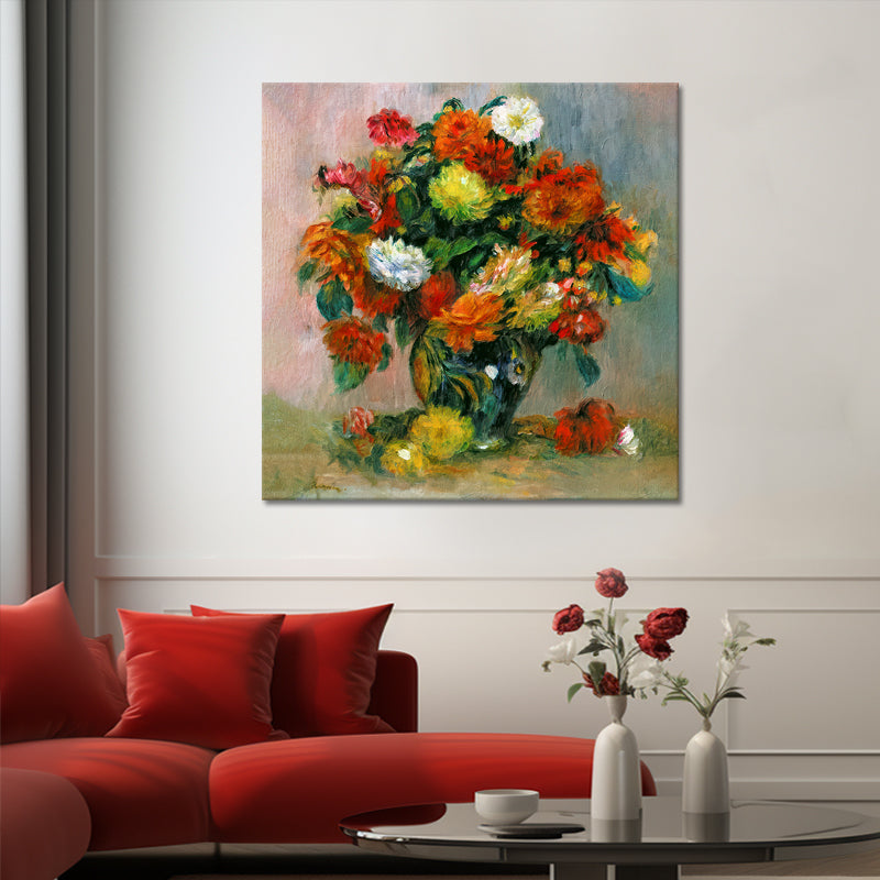Blumen in einer Vase – Pierre-Auguste Renoir