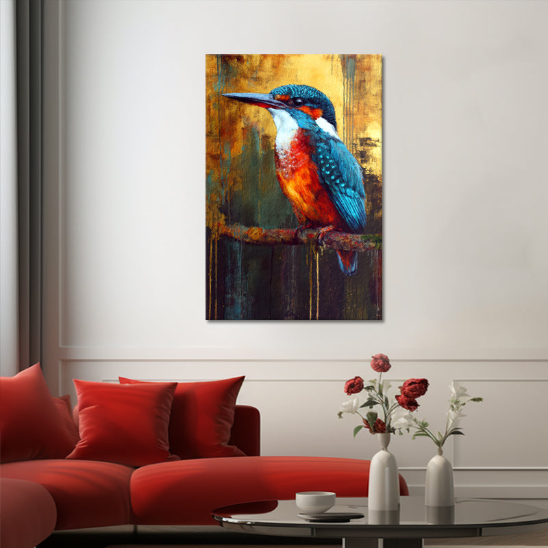 Realistischer Eisvogel