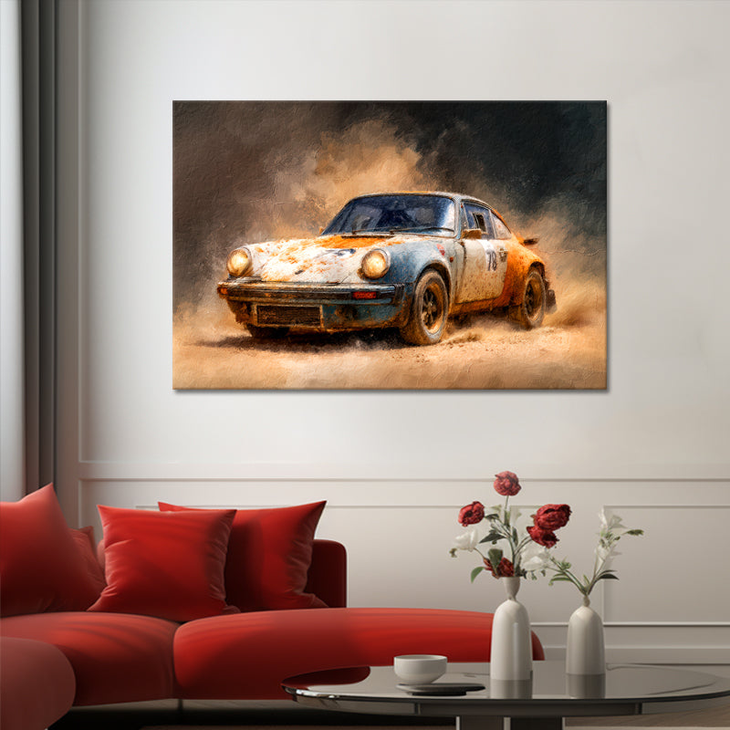 Klassische Porsche-Rallye