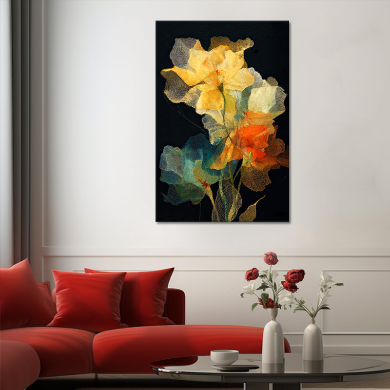 Blumen in zarten Farben