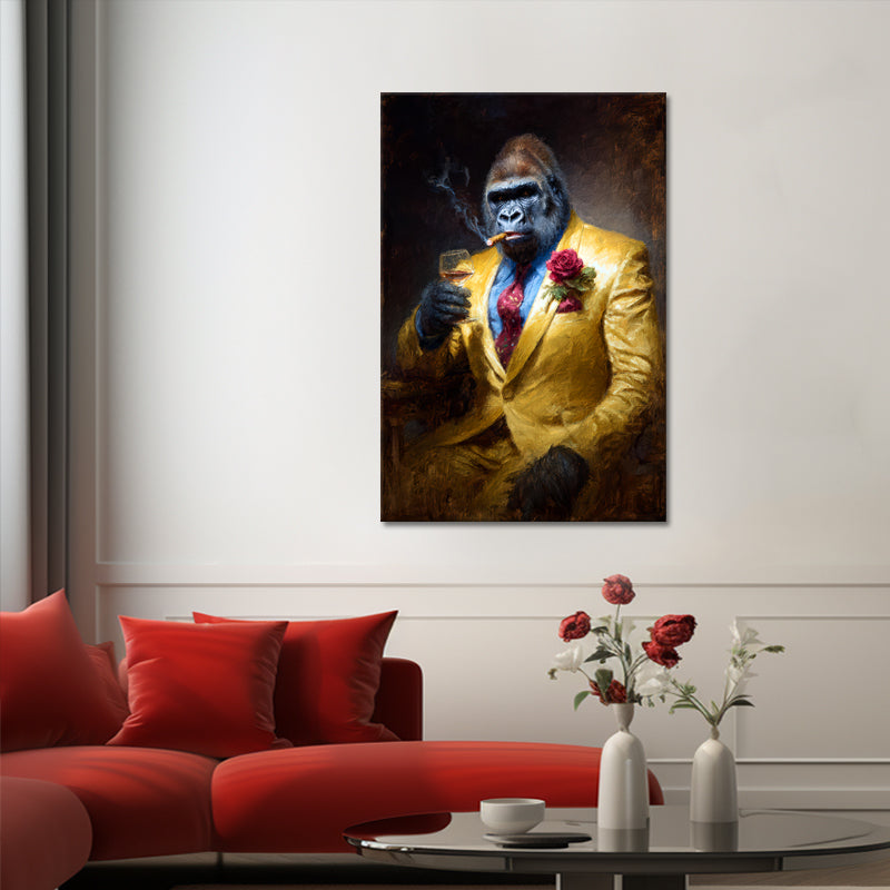 Stilvoller Gorilla